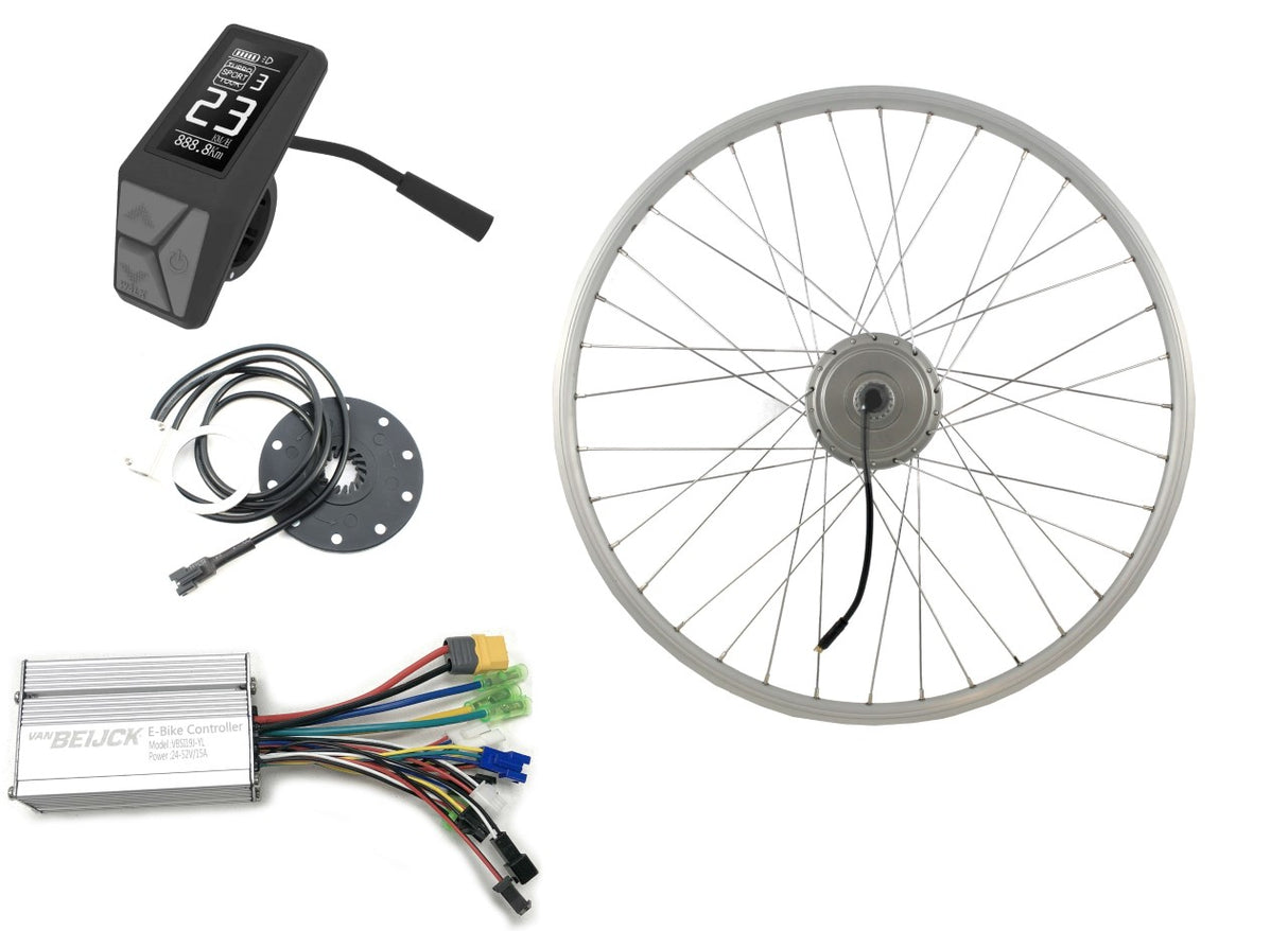 Van Beijck dal kit di riparazione e-bici di Beijk per il motore della ruota anteriore Silver (Rollerbrake)