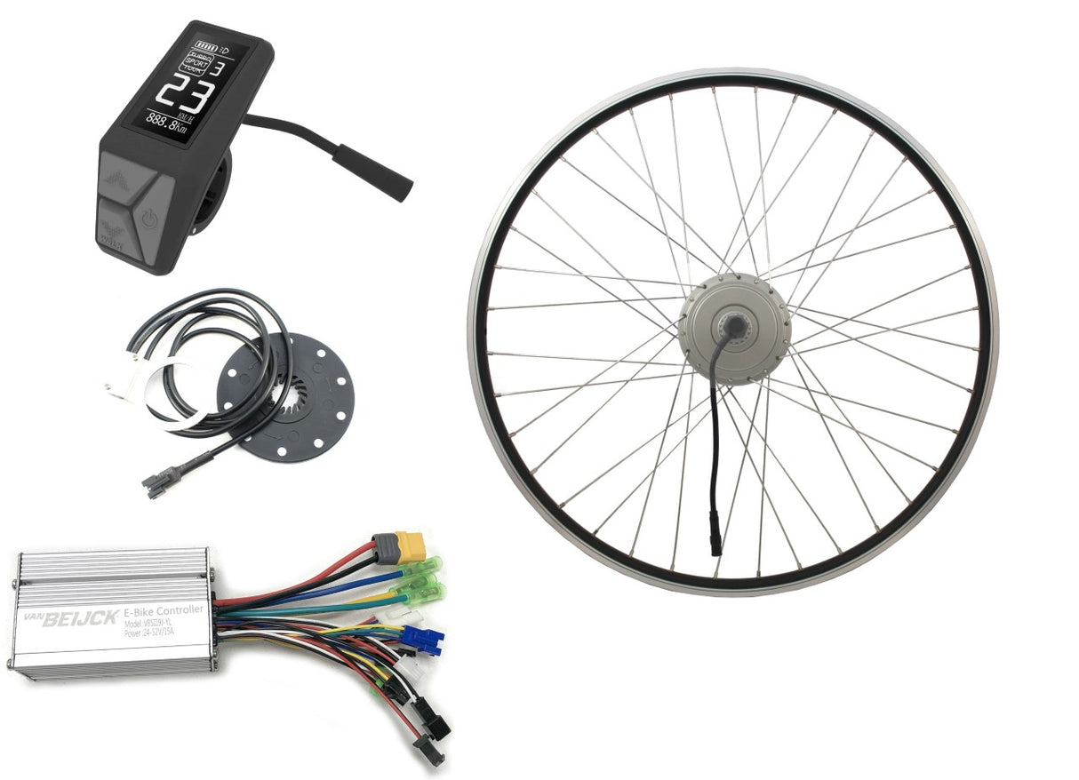 Van Beijck vom E-Bike Reparatur-Kit von Beijk für den Frontradmotor schwarz (Rollerbrake)