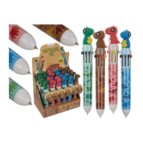 Aus dem bloen Dino 10-Faarf Kugelstift