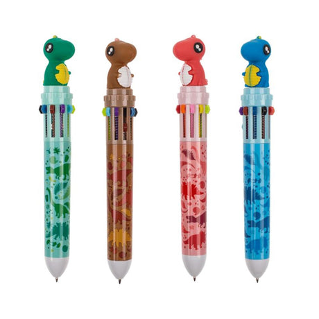 Aus dem bloen Dino 10-Faarf Kugelstift
