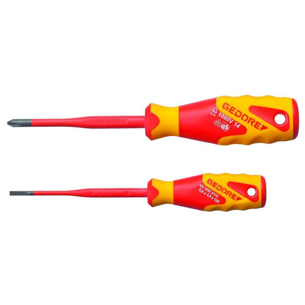 Gedore vde screwdriver set 2-piece. - 2928736