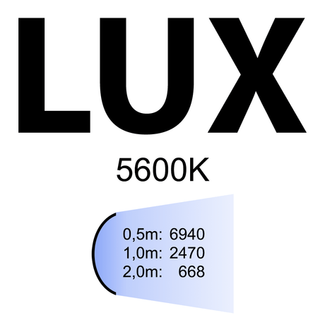 Falcon Eyes Tageslichtlampe 55w e27 ml-55