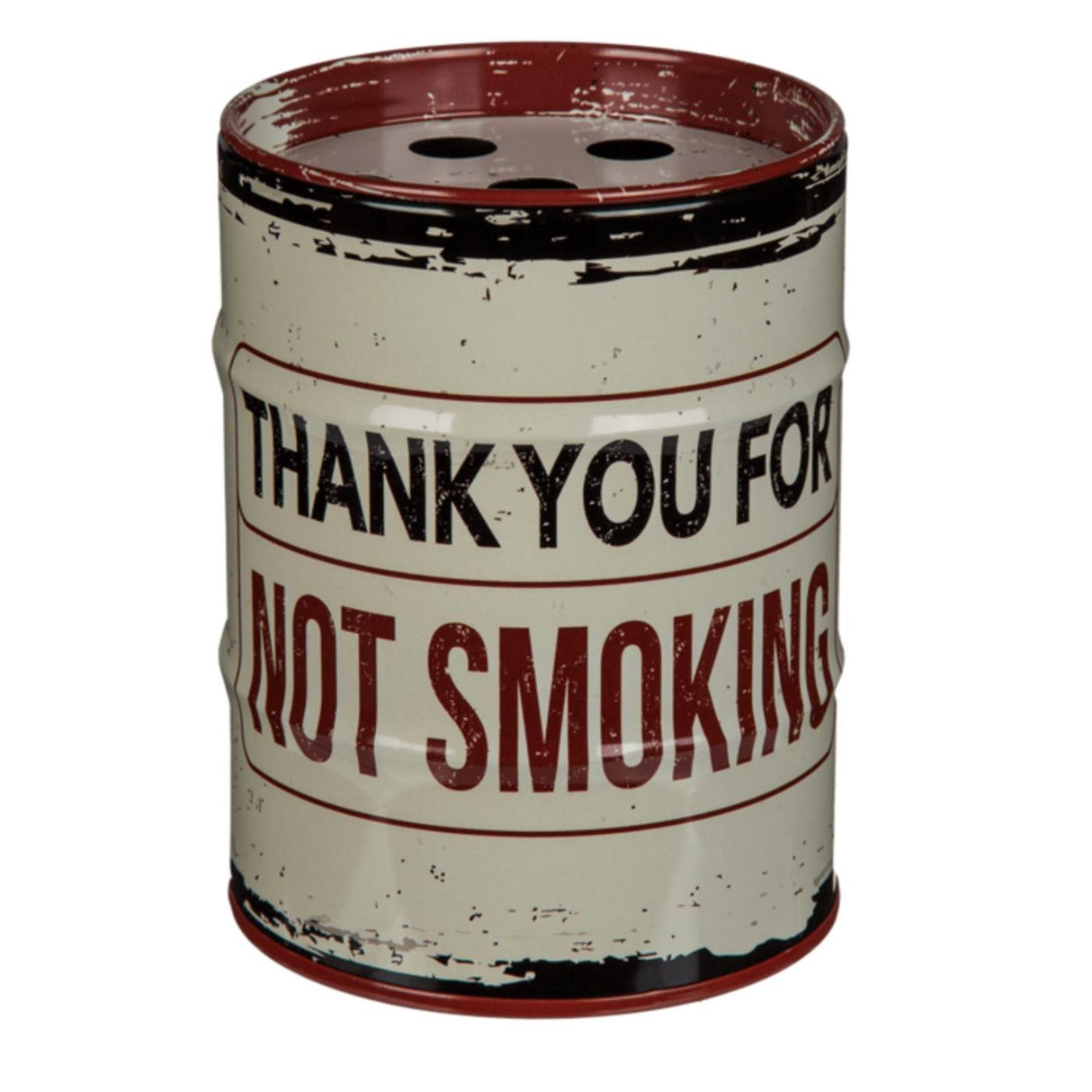 Ootb metal ashtray oil barrel ø7.5cm 4 ass.