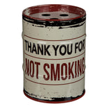 Ootb metal ashtray oil barrel ø7.5cm 4 ass.