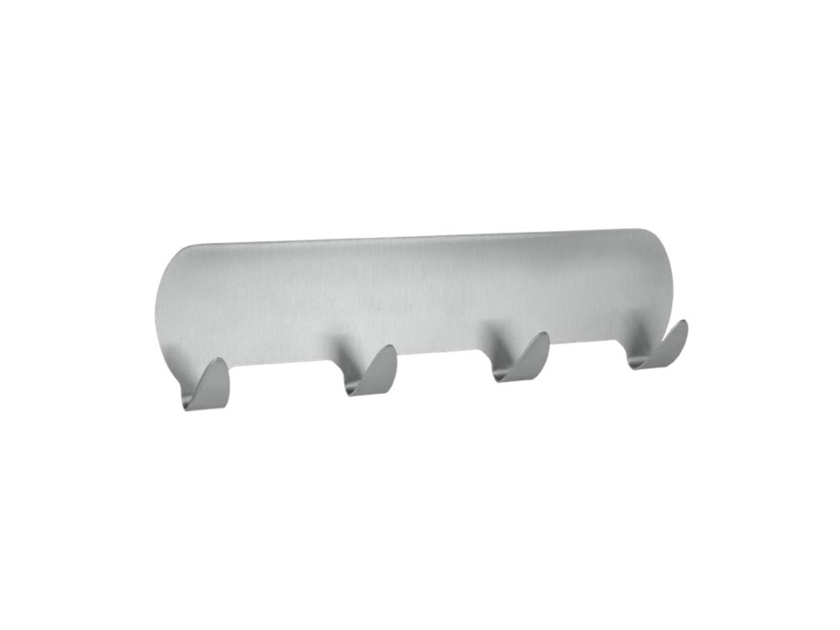 Metaltex hook self-adhesive with 4 hooks