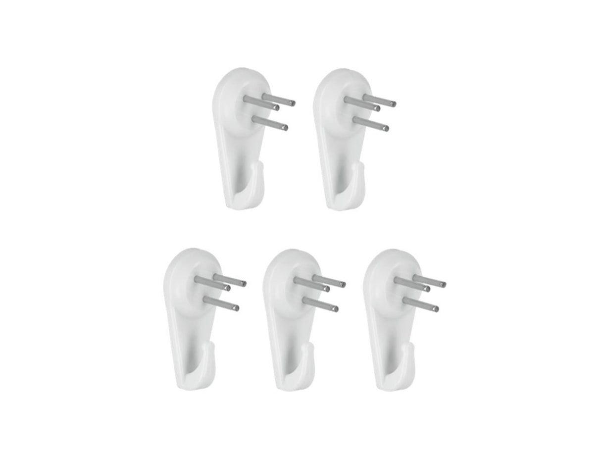Metaltex hook with nails 5 pieces