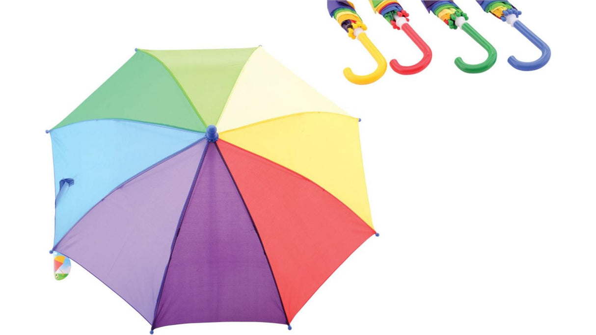 Johntoy rainbow umbrella, ø 68 cm