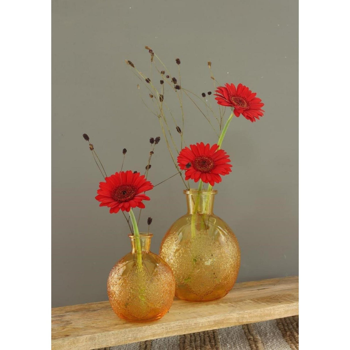 Ideas 4 seasons vase bologna ocher ø9.5xh12cm