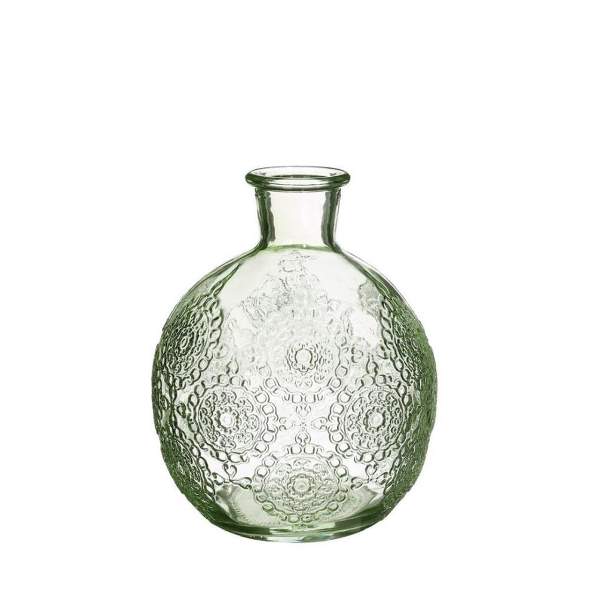 Ideas 4 seasons vase bologna green ø9.5xh12cm.
