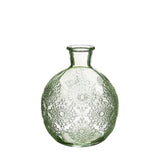 Ideas 4 seasons vase bologna green ø9.5xh12cm.