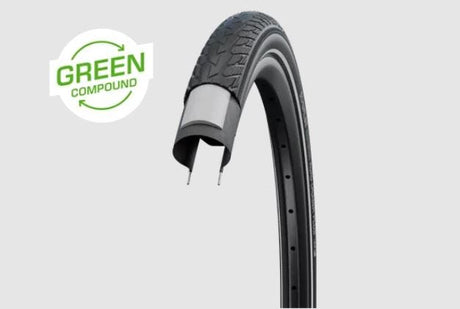 Outer tire Schwalbe 28-2.00 (50-622) Road Cruiser Plus PG black +R
