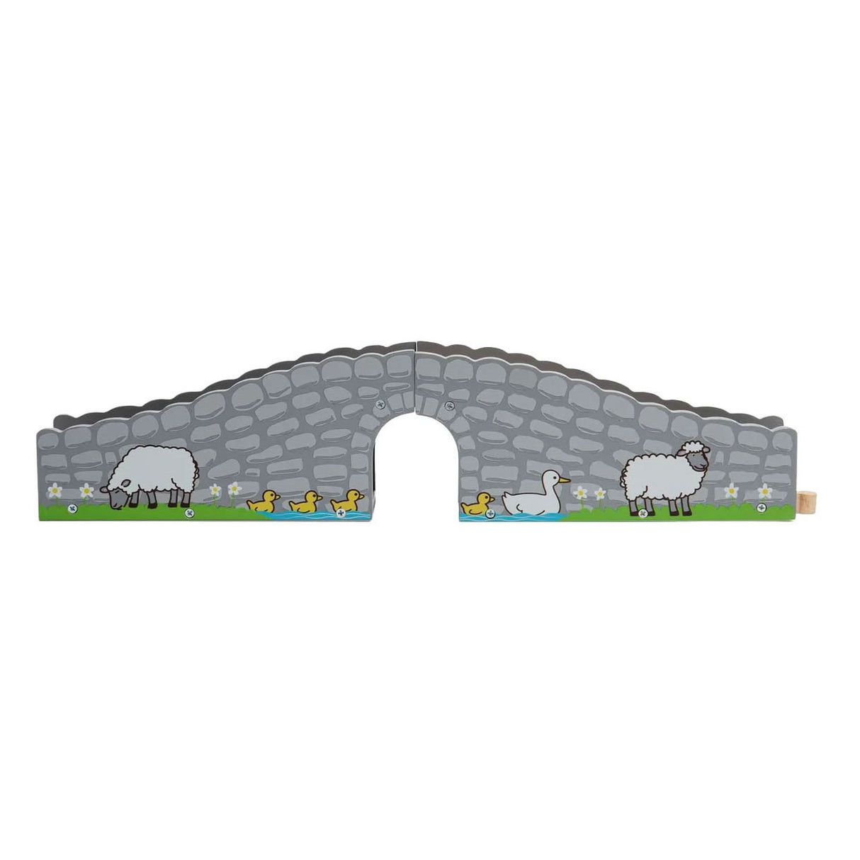 Bigjigs Wooden Railway - Farm Bridge