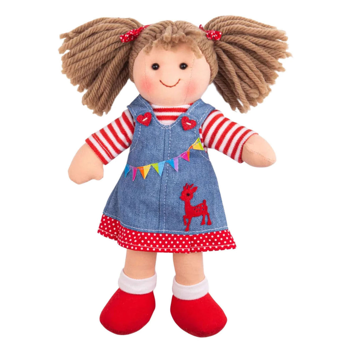 Bigjigs Toys Hattie Ragdoll - 28cm