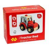 Bigjigs Wooden Red Tractor
