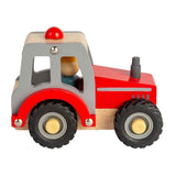 Bigjigs Wooden Red Tractor