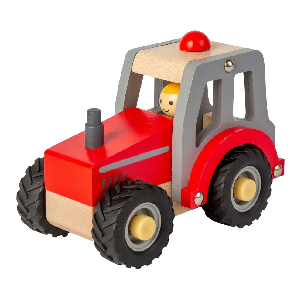 Bigjigs Wooden Red Tractor