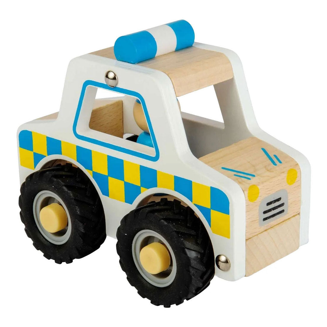 Bigjigs Wooden Police Car