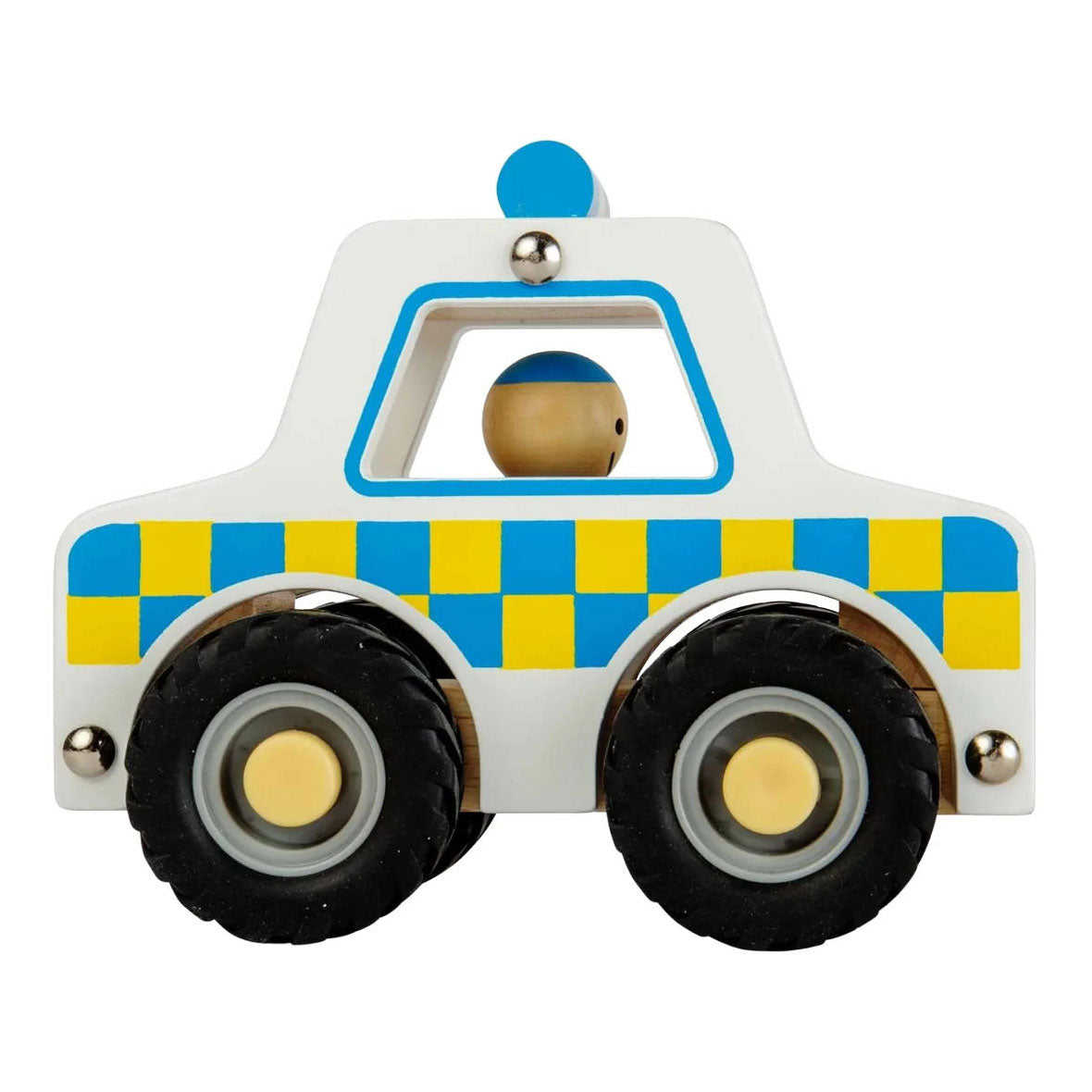 Bigjigs Wooden Police Car