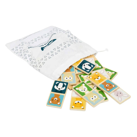 Bigjigs Wooden Wild Animal Dominos