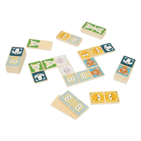 Bigjigs Wooden Wild Animal Dominos