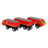 Bigjigs Wooden Mail Train - 5pc.