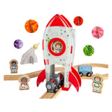 Bigjigs wooden rails - rocket