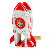 Bigjigs wooden rails - rocket