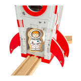 Bigjigs wooden rails - rocket