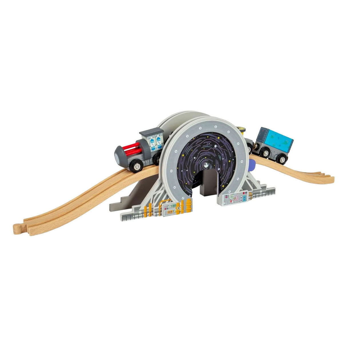 Bigjigs Wooden Railway - Space Bridge