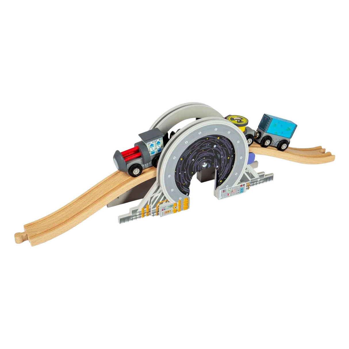 Bigjigs Wooden Railway - Space Bridge