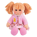 Bigjigs fabric doll Ella - 35cm