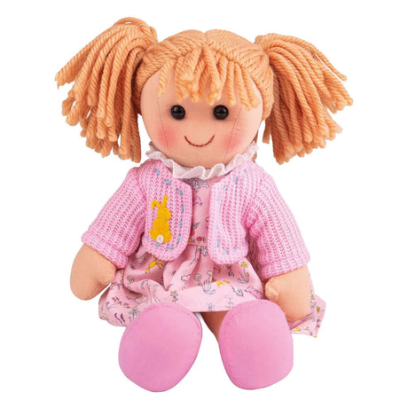 Bigjigs fabric doll Ella - 35cm