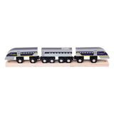 Bigjigs Wooden Eurostar e320 Train - 5-piece set.