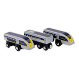 Bigjigs Wooden Eurostar e320 Train - 5-piece set.