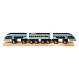 Bigjigs Wooden Eurostar e320 Train - 5-piece set.