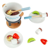 Bigjigs Wooden Chocolate Fondue Play Set - 16 pc.