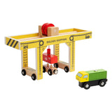 Bigjigs Wooden Gantry Crane - 3pc.