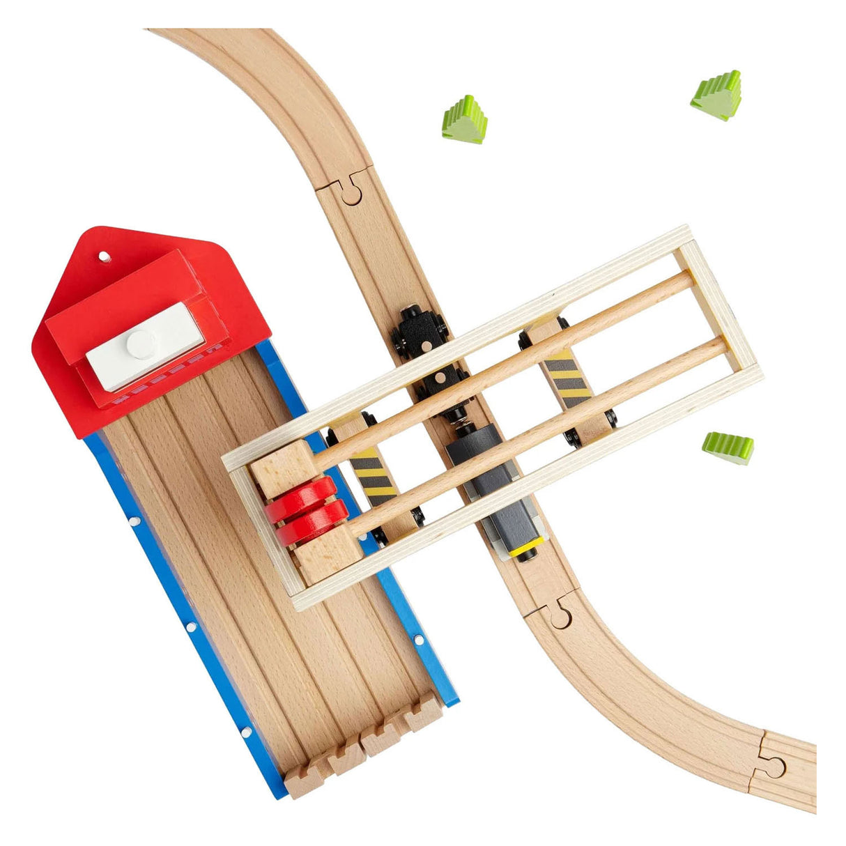 Bigjigs Wooden Gantry Crane - 3pc.
