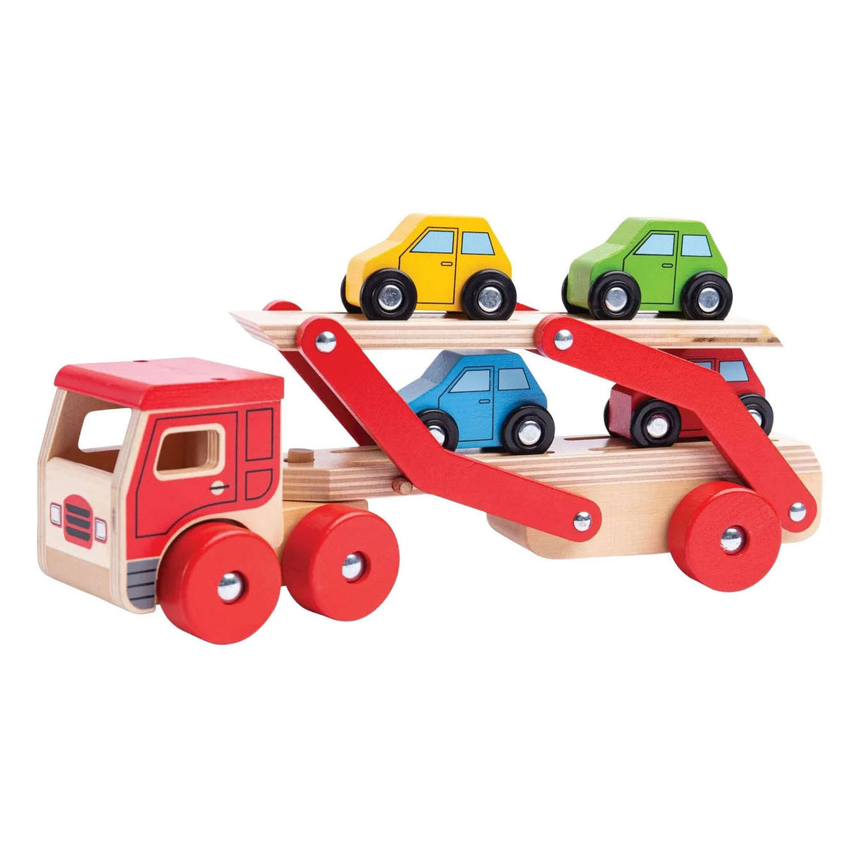 Bigjigs Wooden Car Transporter