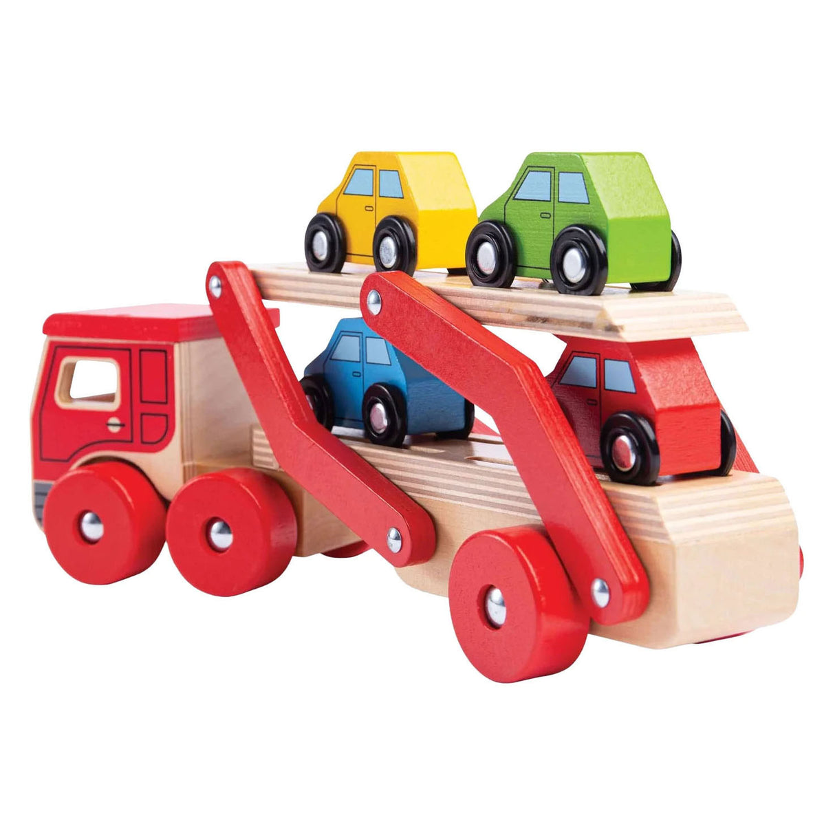 Bigjigs Wooden Car Transporter
