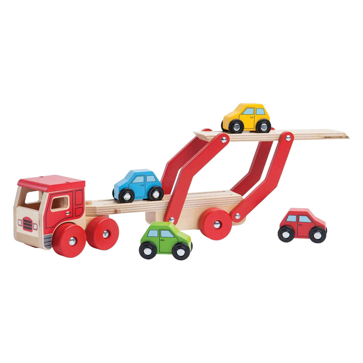 Bigjigs Wooden Car Transporter