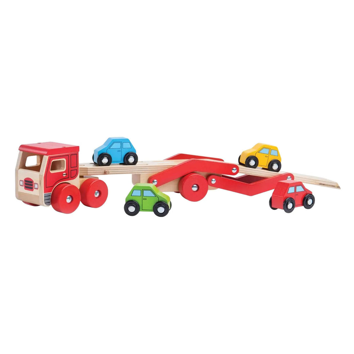 Bigjigs Wooden Car Transporter