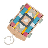 Bigjigs Wooden Blocks Wagon - 29 pc.