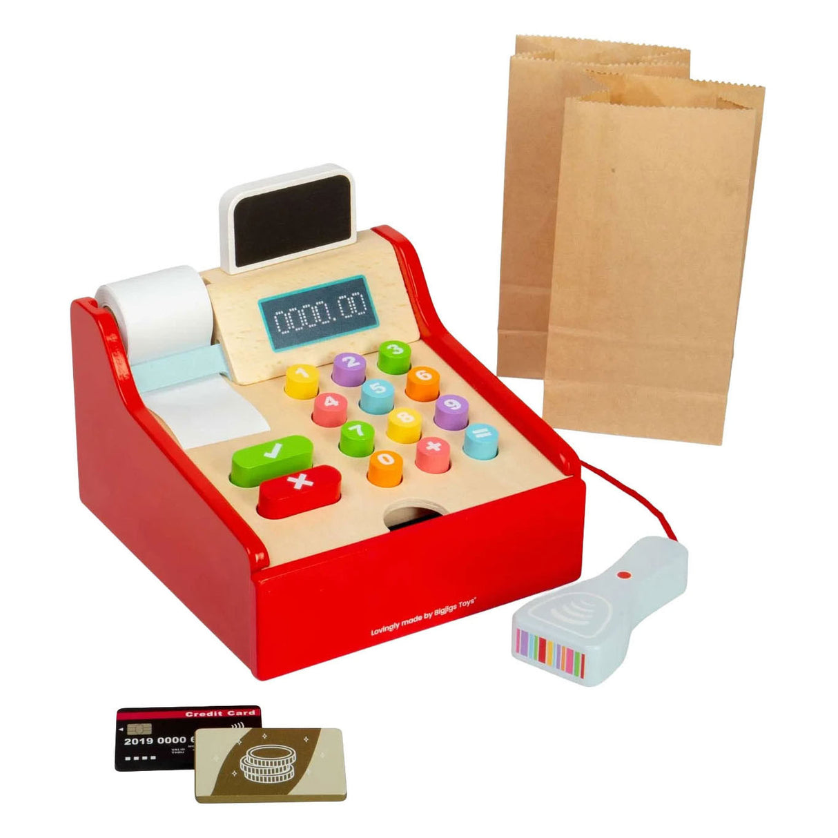 Bigjigs Wooden Cash Register