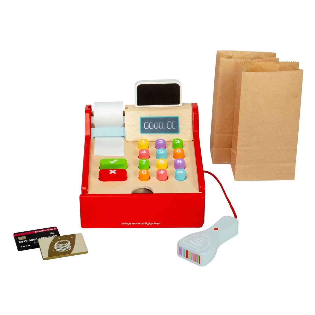 Bigjigs Wooden Cash Register