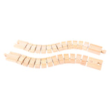 Bigjigs Rails en bois flexibles, 2e.