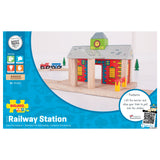 Bigjigs Wooden Railroad Station