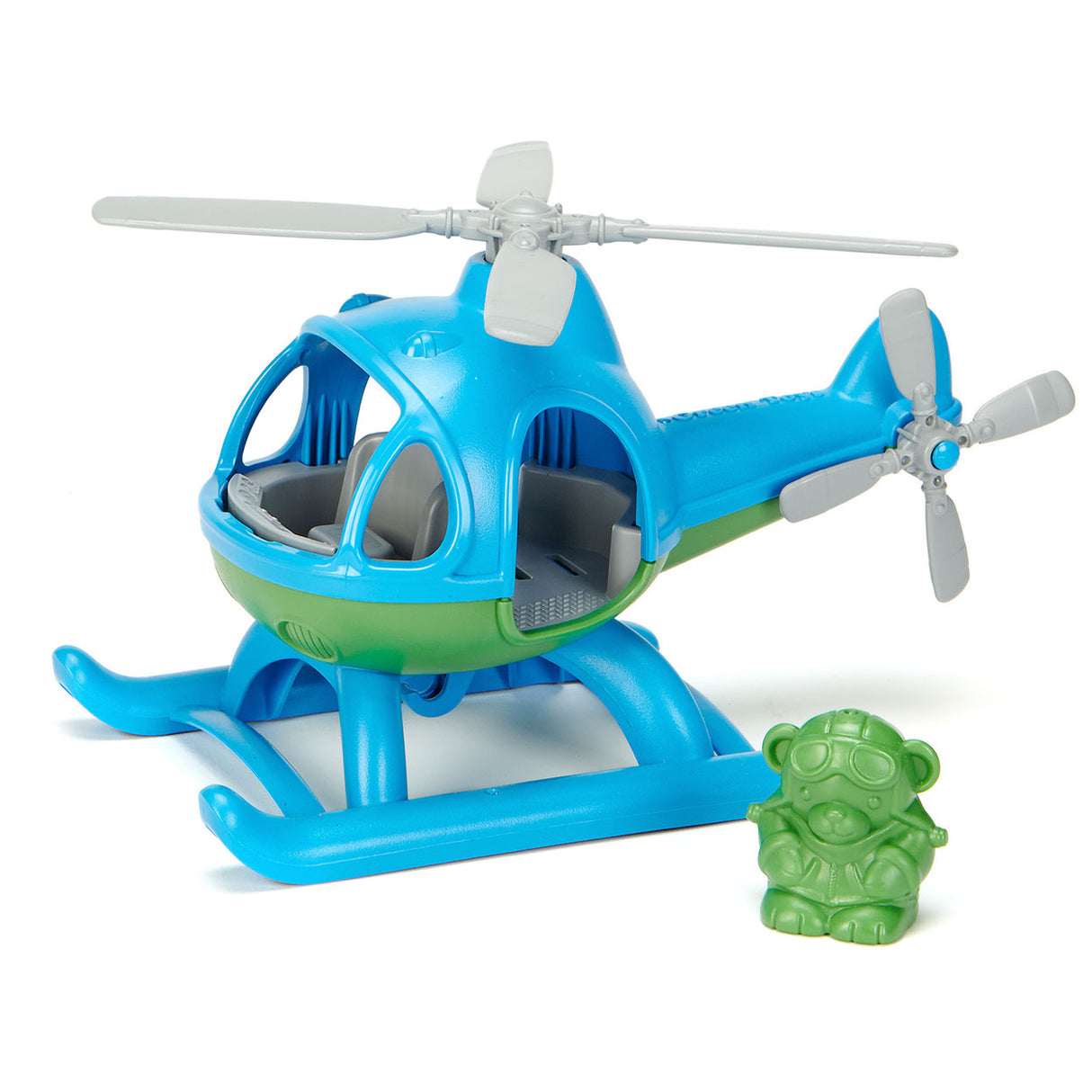 Greentoys grønne leker helikopter