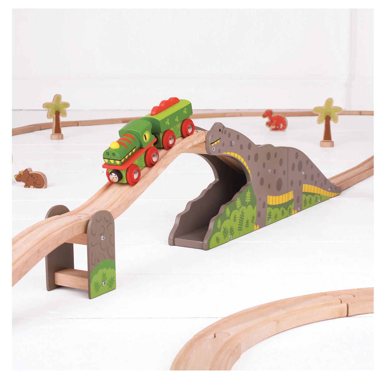 Bigjigs wooden bridge