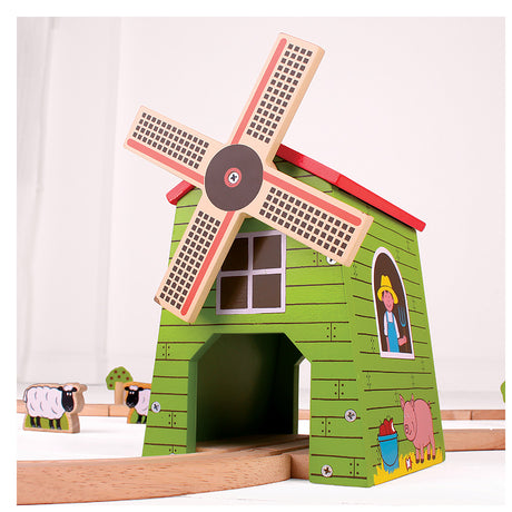 Bigjigs Wooden Windmolen